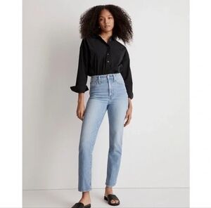 Madewell The Perfect Vintage Straight Jeans Size 28